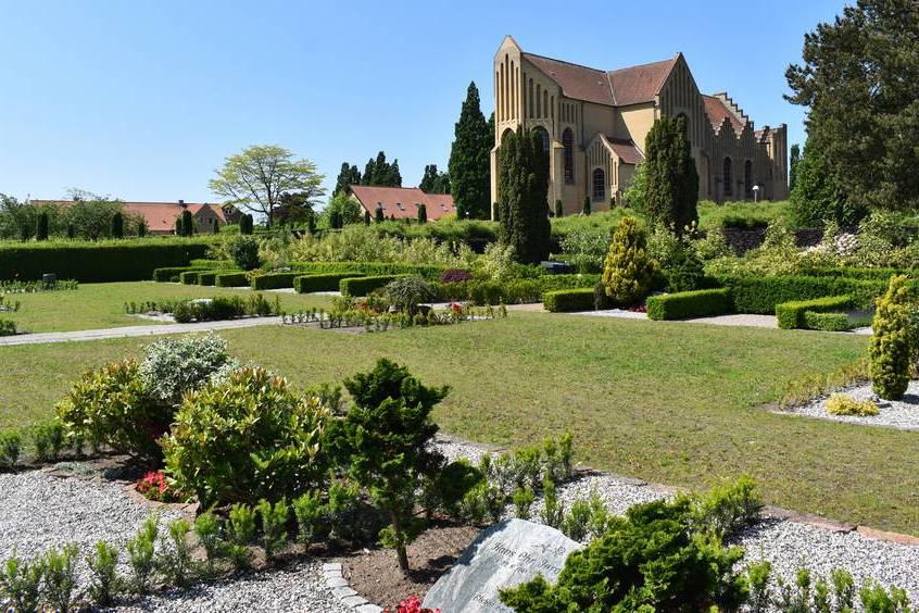 Afdeling A med Christianskirken i baggrunden